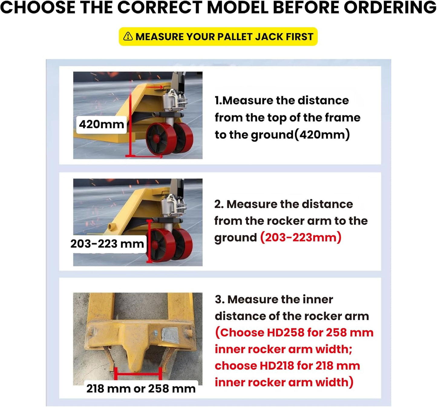 Heavy-Duty Electric & Manual Pallet Jack 🚚 | Lithium Battery Powered & Versatile 🛠️