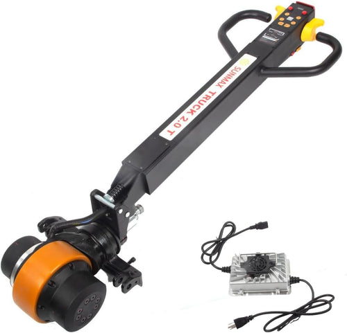 Heavy-Duty Electric & Manual Pallet Jack 🚚 | Lithium Battery Powered & Versatile 🛠️