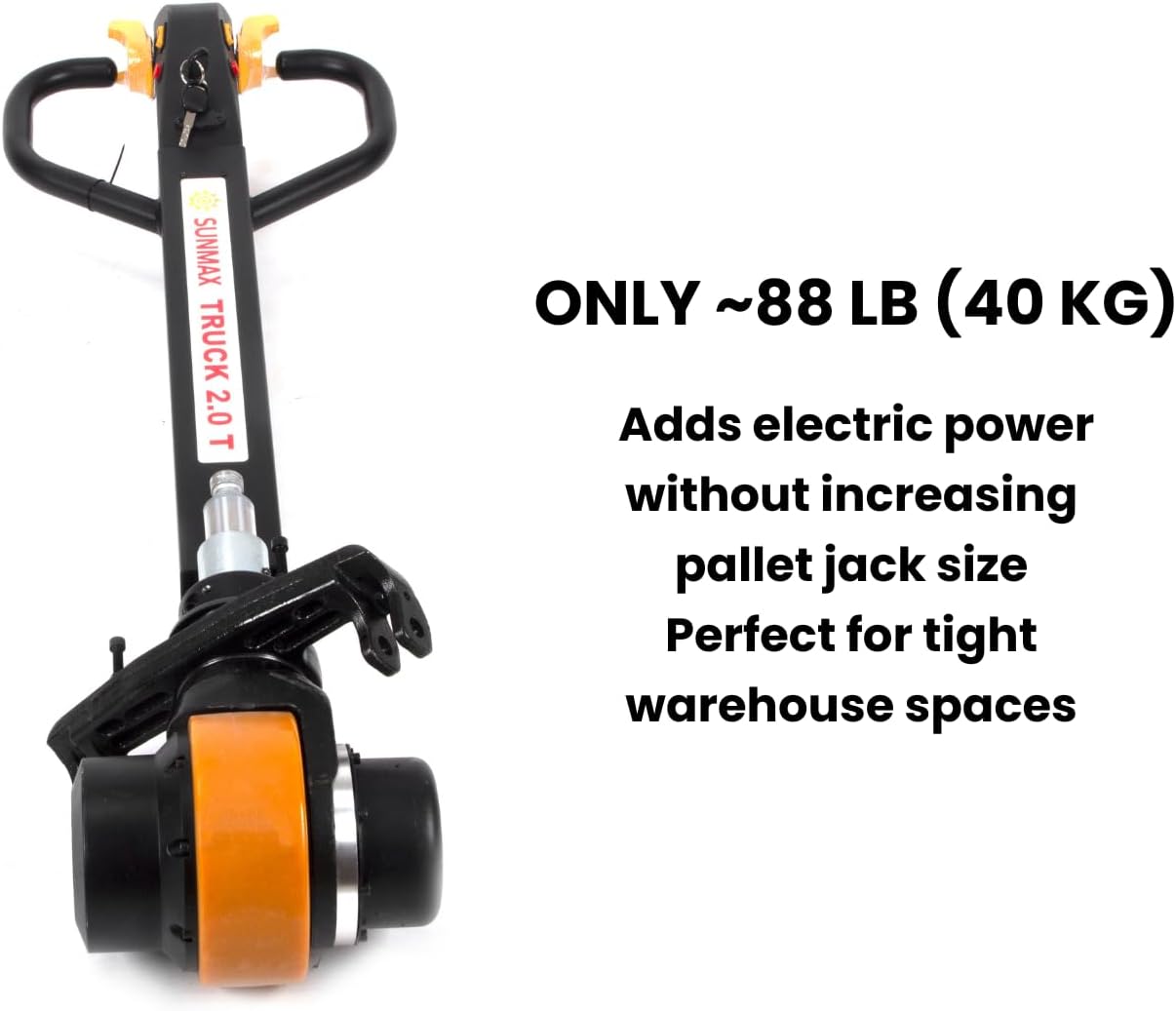 Heavy-Duty Electric & Manual Pallet Jack 🚚 | Lithium Battery Powered & Versatile 🛠️