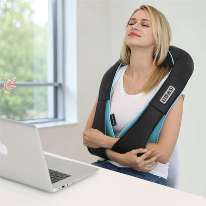 Neck & Shoulder Massager with Heat 🔥 Relax & Unwind