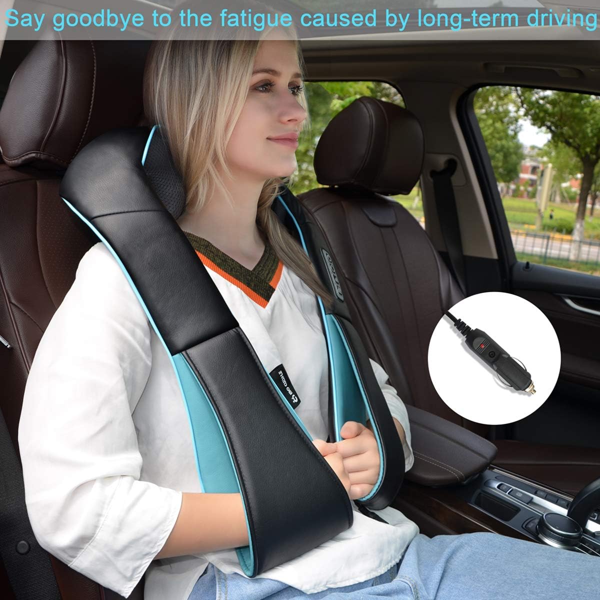 Neck & Shoulder Massager with Heat 🔥 Relax & Unwind