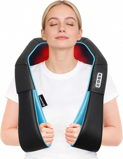 Neck & Shoulder Massager with Heat 🔥 Relax & Unwind