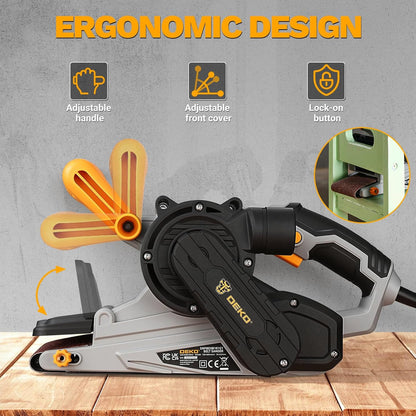 Corded Belt Sander for Smooth Finishing – Adjustable Speed for Precision 🔧🌲