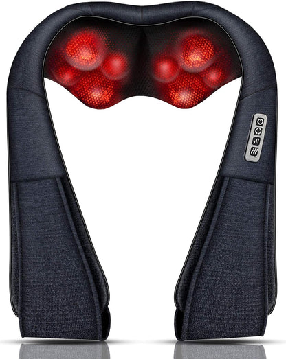 Neck & Shoulder Massager with Heat 🔥 Relax & Unwind