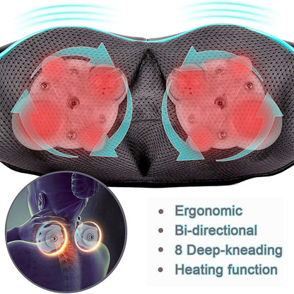 Neck & Shoulder Massager with Heat 🔥 Relax & Unwind