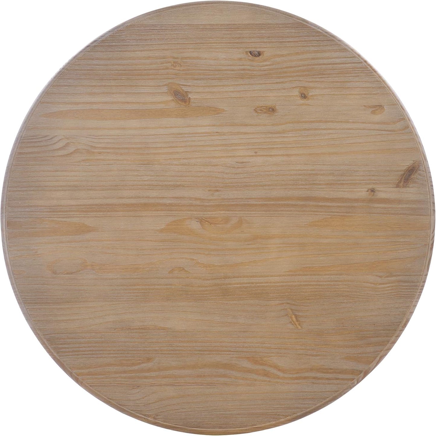 Cozy Corner Breakfast Table Set 🍽️ | Natural Wood Pedestal Design